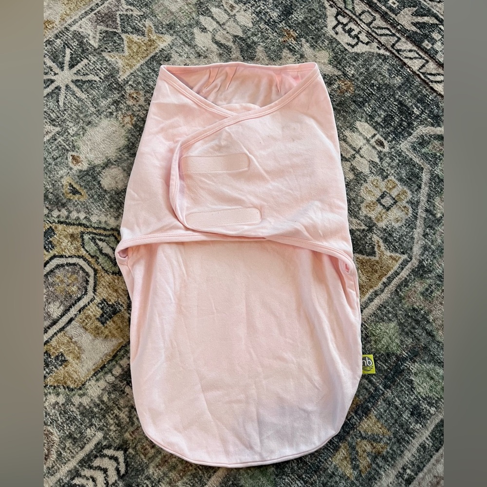 Nested Bean Zen Swaddle® Classic in Soft Pink-0-6 months